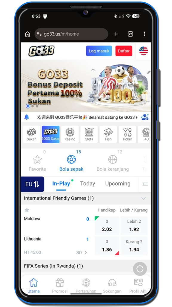 go33 mobile version